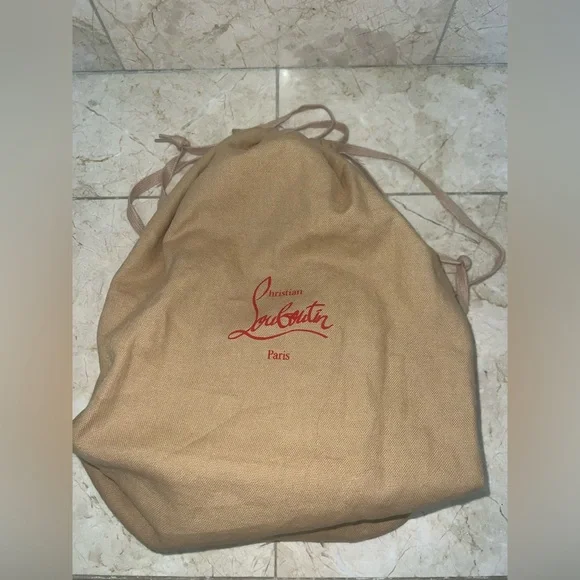 Christian Louboutin Cabata Mini Spiked Tote Black/Red | Sold Out Online | NWOT - Picture 12 of 12